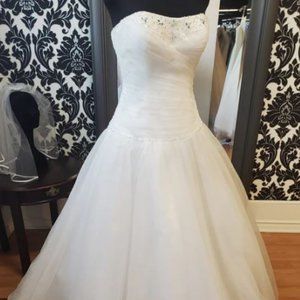 Strapless Wedding Gown